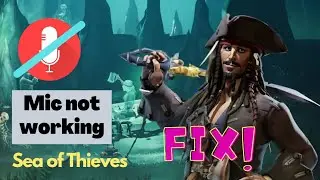 Sea of Thieves Mic NOT WORKING | 2022 | Windows 10 / 11