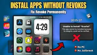 Scarlet revoked ? How to Install Apps Without Revokes in 2025 | Sideload IPA