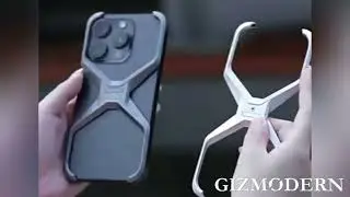 iPhone 15 Metal Creative Drone-Shaped Phone Case
