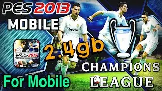 PES 13 Mobile | Champions League, National Cup & Tournaments Mode | PES 13 For Android Tap Tuber