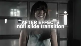 HOW TO: Make A NULL SLIDE TRANSITION I After Effects