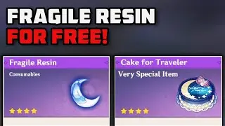 FREE FRAGILE RESIN ASAP | Genshin Impact