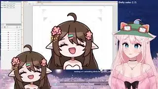 Animating chibis Twitch alerts in Live2D!