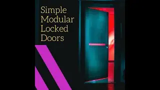 Marketplace Asset Instructions - Locked doors for #unrealengine5 #gamedev