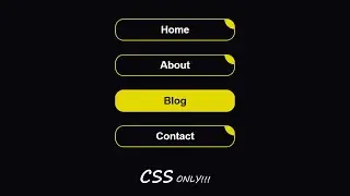 Amazing Menu Indicator HTML CSS