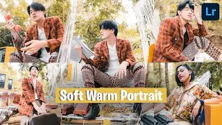 How to Edit Soft Warm Portrait - Lightroom mobile Tutorial - Free Dng & Xmp presets