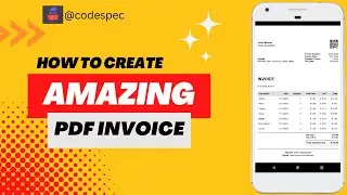 How to create amazing pdf invoice (flutter tutorial) || 2023😍