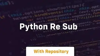 python re sub