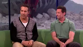 Ryan Reynolds, Hugh Jackman (Deadpool & Wolverine Actors) On The One Show [11.07.2024]