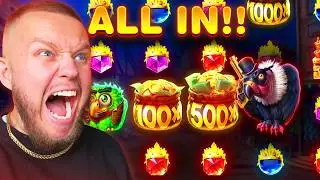 THE GREATEST PIROTS 3 ALL IN EVER! (BIG Slot Win)