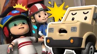 Pertandingan Sepatu Roda│Pelajari Tips Keselamatan Dengan│Robocar POLI TV Bahasa Indonesia