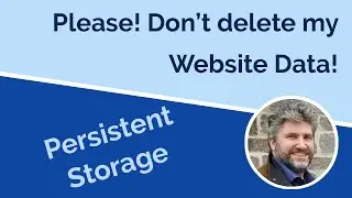 Browser Persistent Data Storage