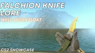 Falchion Knife Lore (Well-Worn) | CS2 Skin Showcase #950