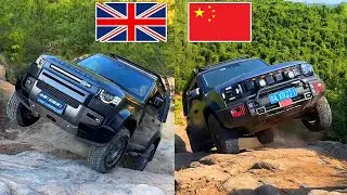 Land Rover Defender 110 from the UK vs Defender 110 from China | Extreme Off-road