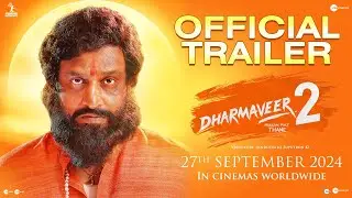 Dharmaveer 2 | Official Trailer | Hindi | 27 September | Pravin Tarde | Prasad Oak | Kshitish Date