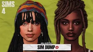 Urban Sim Dump 186 💅 + CC Folder & Sims Download | Sims 4 Create a Sim