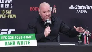 UFC 236 Post-Fight Press Conference: Dana White