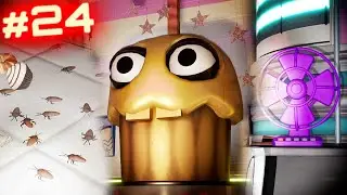 Encuentro un GOLDEN CUPCAKE de CHICA de 2 METROS | FNaF Security Breach #24 - GG Games