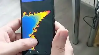 Mandelbrot set (Android, Java, OpenGL ES 2)