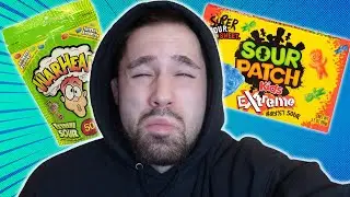 Eating The Most SOUR Candy In The WORLD