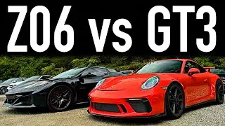 Corvette C8 Z06 vs Porsche GT3 991.2.. Pinnacle of Driving?