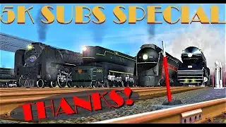 [CLASSIC TRAIN RACE!] PRR T1 Vs. N&W Class J, NYC Niagara - Feat PRR S1, SP GS-3