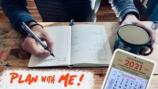 PLAN WITH ME || November 2021 Productivity Planning in my Bullet Journal