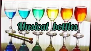 musical bottles | experiment | explanation| frequency | pitch | amplitude | Loudness | test