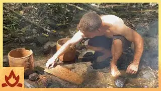 Primitive Technology: Making Iron From Creek Sand