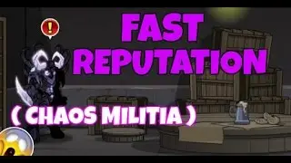 AQW - HOW TO EARN FAST CHAOS MILITIA REPUTATION!