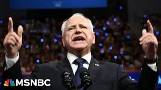 This is Americas dad: Walz electrifies with introductory speech backed by powerful resume