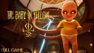 THE BABY IN YELLOW - Black Cat Update - Full Cute Horror Game |1080p/60fps| 