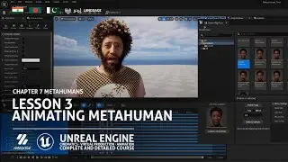 Animating Metahuman | Lesson 3 | Chapter 7 | Hindi | Urdu | हिंदी | اردو | Unreal Engine Full Course