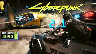 Cyberpunk 2077 2.1 Update - Patch 2.0 vs 2.1 - Ray Reconstruction ON/OFF