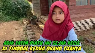 ADIK YATIM PIATU BAHAGIA SEKALI DAPAT BANTUAN DARI ORANG ORANG BAIK