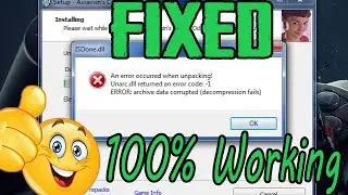 How to Fix ISDone.dll Error | During game installing | Windows 7/8/10