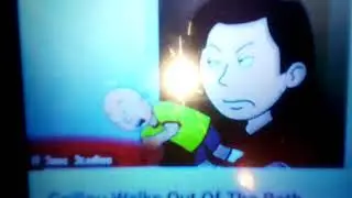 Caillou's head hit