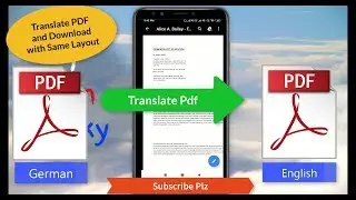 How to translate Pdf to other language