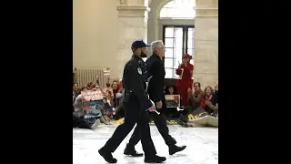 Robert F Kennedy Jr is arrested during climate change rally in Washington DC