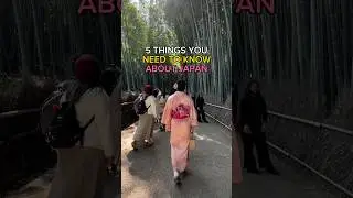 JAPAN TRAVEL TIPS (Part 2) - 5 things to know before travelling to JAPAN 🎌🔥 
