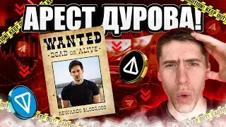 ДУРОВ АРЕСТОВАН! ЧТО ЖДЁТ TON и NOTCOIN?!