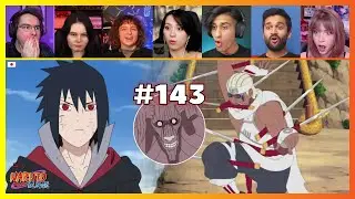 Naruto Shippuden Episode 143 | Sasuke vs Killer Bee! | Reaction Mashup ナルト 疾風伝