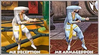 The Graphic Evolution of ASHRAH in Mortal Kombat! 2004-2006 PS2 & XBOX You Must See 🎮