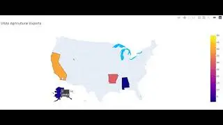 Geographical plotting with Plotly | Video 2