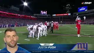 "Justin Pugh, straight off the couch"