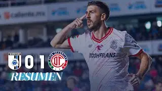 QUERÉTARO 0-1 TOLUCA J12 | GOL de PAULINHO = TRIUNFO de TOLUCA