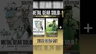 Metal Gear Solid Collection Vol. 1 Confirmed for Nintendo Switch #metalgearsolid #metalgear