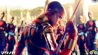 Okoye - All Best Power Scene #1 | Black Panther | Night Watch