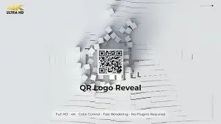 QR Logo Reveal After Effects Template Videohive 33970970