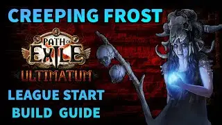 BEST Build For New Players - Creeping Frost Occultist League Start Guide - Path of Exile 3.14